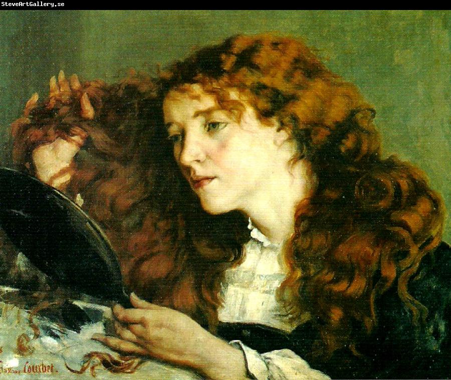 Gustave Courbet den vackra irlandskan